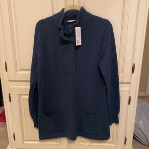 Soft Surroundings teal sweater